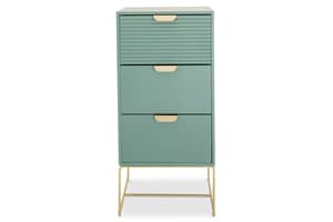 Frankie Bedside Table | Slim | Green