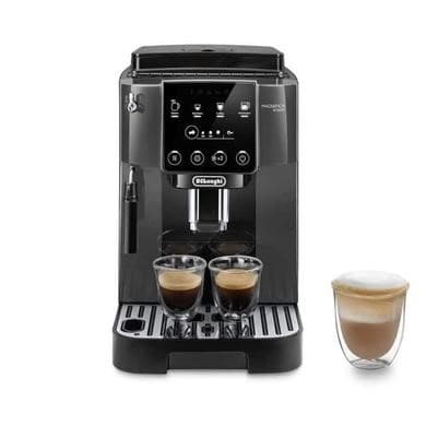 Refurbished DeLonghi ECAM220.22.GB Magnifica Evo  Black Automatic Bean-to-Cup Coffee Machine with Milk Frother