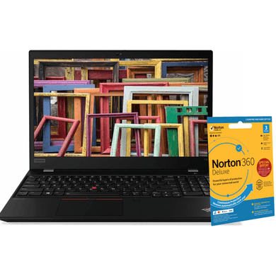Refurbished Lenovo Thinkpad T15 Intel Core i7 10th gen 16GB RAM 256GB SSD 15.6 Inch Windows 11 Pro Laptop