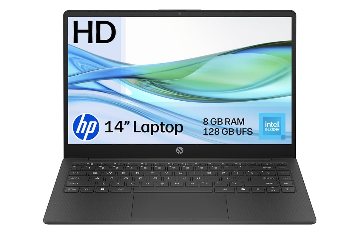 HP 14-ep2000na 14" Intel N150 | 8GB | 128GB | Jet Black | Intel Graphics (Power Supply Not Included)
