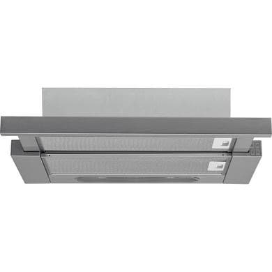 Refurbished Hotpoint 60cm wide Telescopic Cooker Hood Stainless Steel