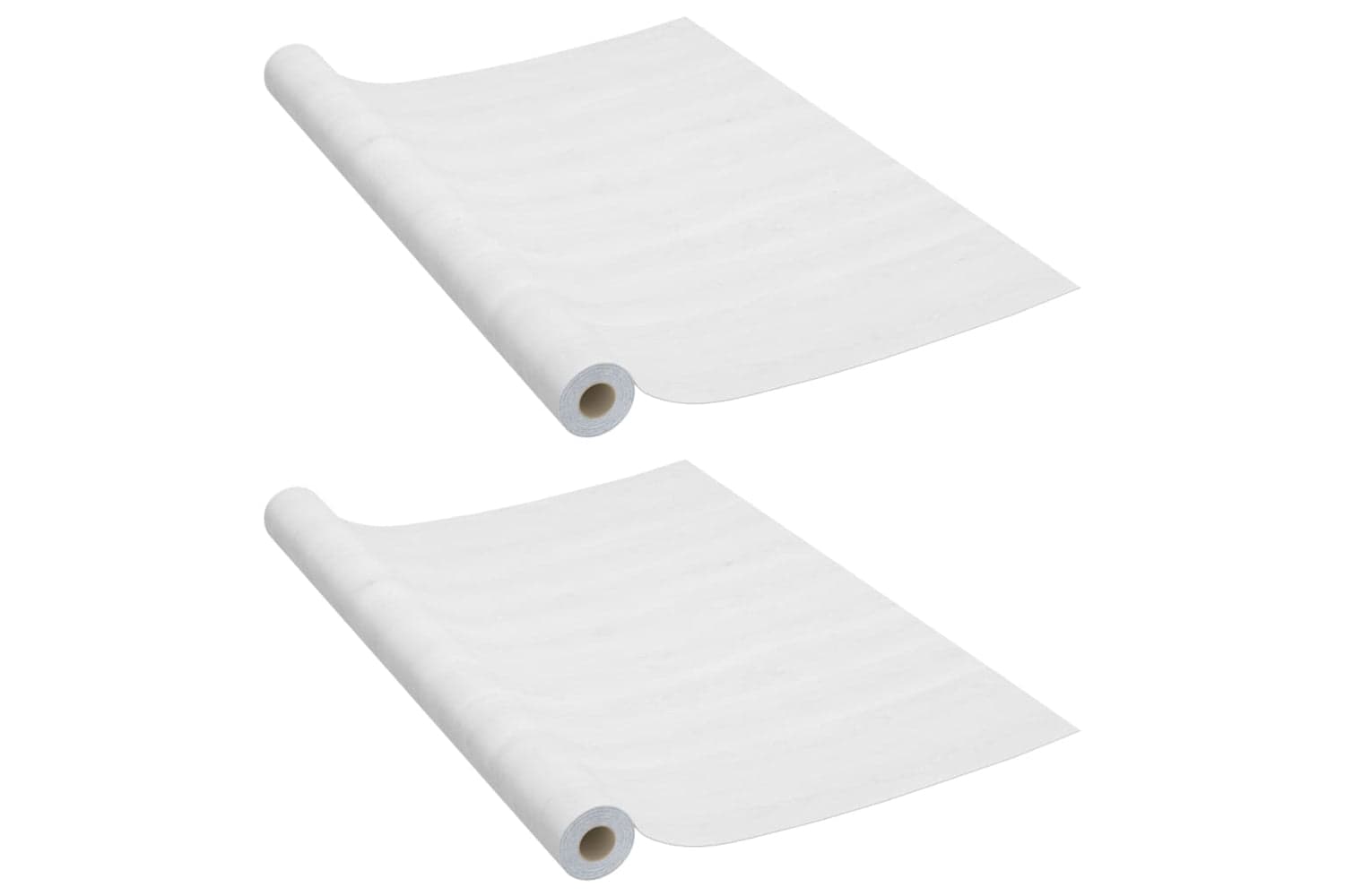 vidaXL 3059647 Self-adhesive Furniture Films 2 Pcs White Wood 500x90cm Pvc