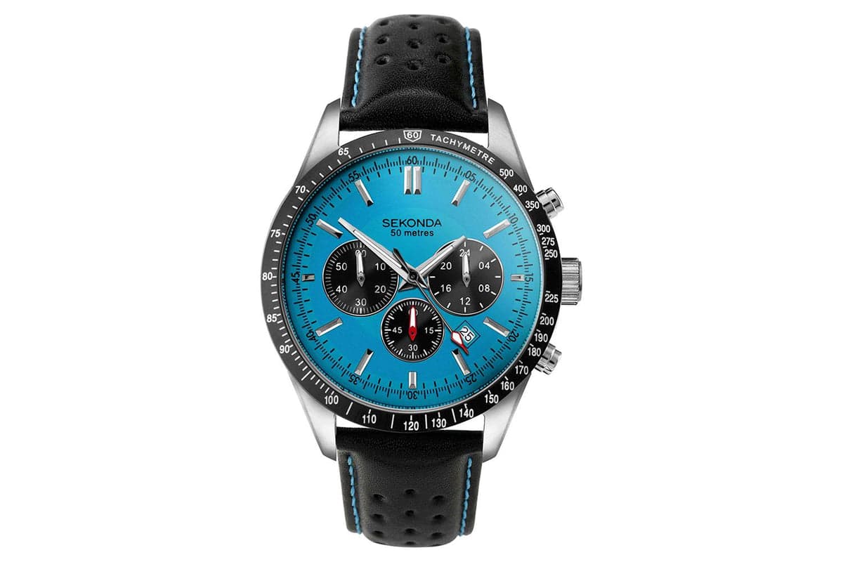Sekonda Velocity Chronograph Mens Watch | Black