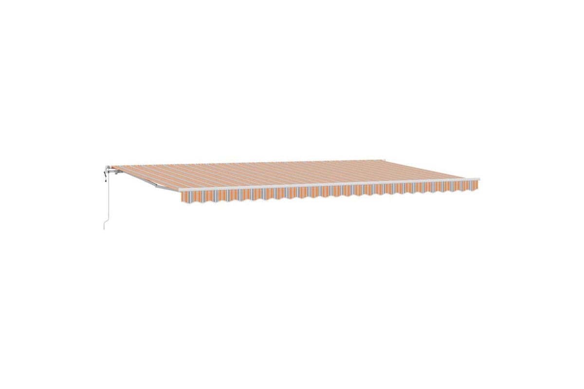 Vidaxl Retractable Awning 600 X 300 Cm Multicolour