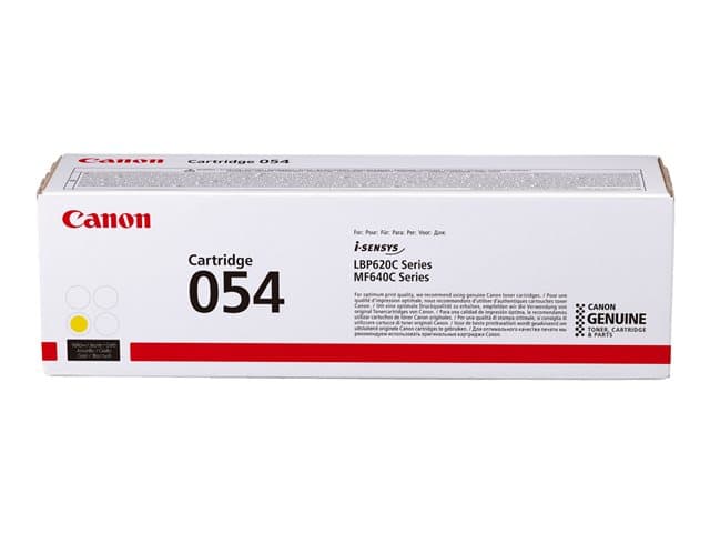 CANON - 054 H - high capacity - yellow - original - toner cartridge
