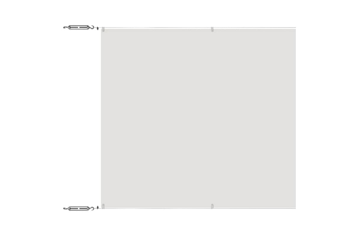 vidaXL 148175 Vertical Awning White 180x800cm Oxford Fabric