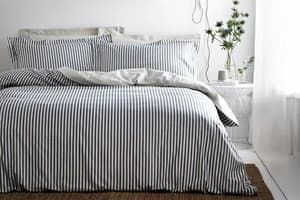 Yard | Hebden Duvet Cover Set | Navy | Double