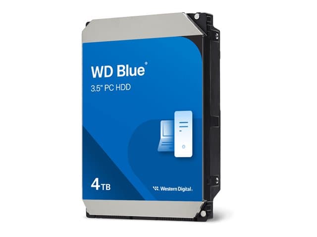 WESTERN DIGITAL - WD Blue - hard drive - 4 TB - SATA 6Gb/s