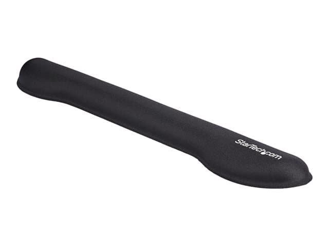 StarTech Foam Keyboard Wrist Rest for Ergonomic Typing Support, Padded Non-Slip Keyboard Cushion, Laptop or Desktop Computer Keyboard Wrist, Hand & Ar