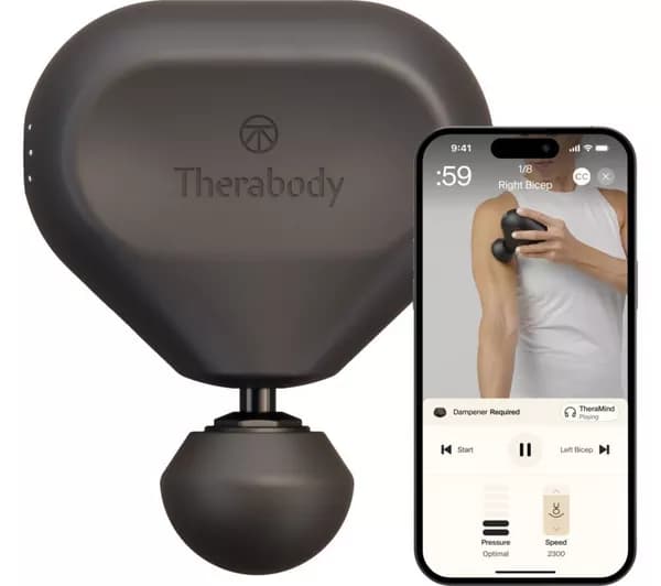 THERABODY Theragun Mini 3.0 Handheld Smart Body Massager - Black