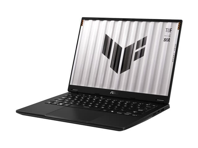 ASUSTEK - ASUS TUF Gaming A14 FA401UH-RG007W - 180-degree hinge design - AMD Ryzen 7 - 260 / up to 5.1 GHz - Win 11 Home - GeForce RTX 5050 - 16 GB RAM - 1 TB SSD NVMe - 14" 2560 x 1600 (WQXGA) @ 165 Hz - Wi-Fi 6E, Bluetooth - grey