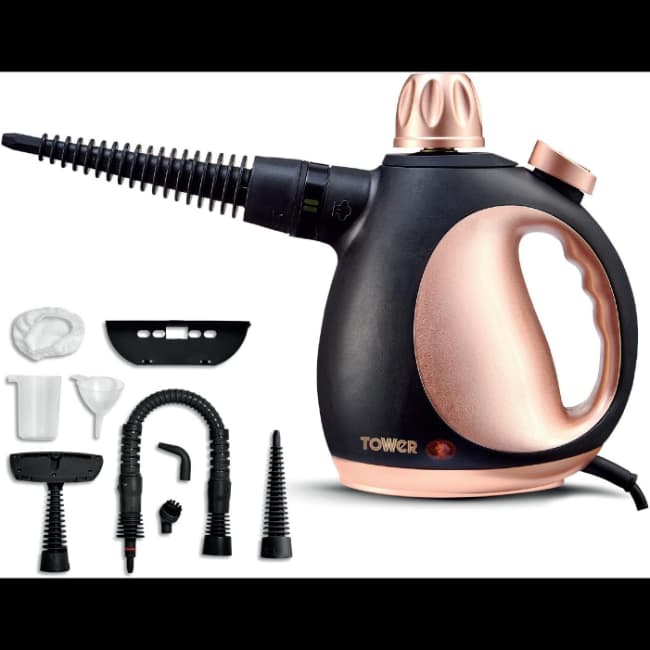 Tower THS10 Handheld Steam Cleaner | Rose Gold | T134000BLG
