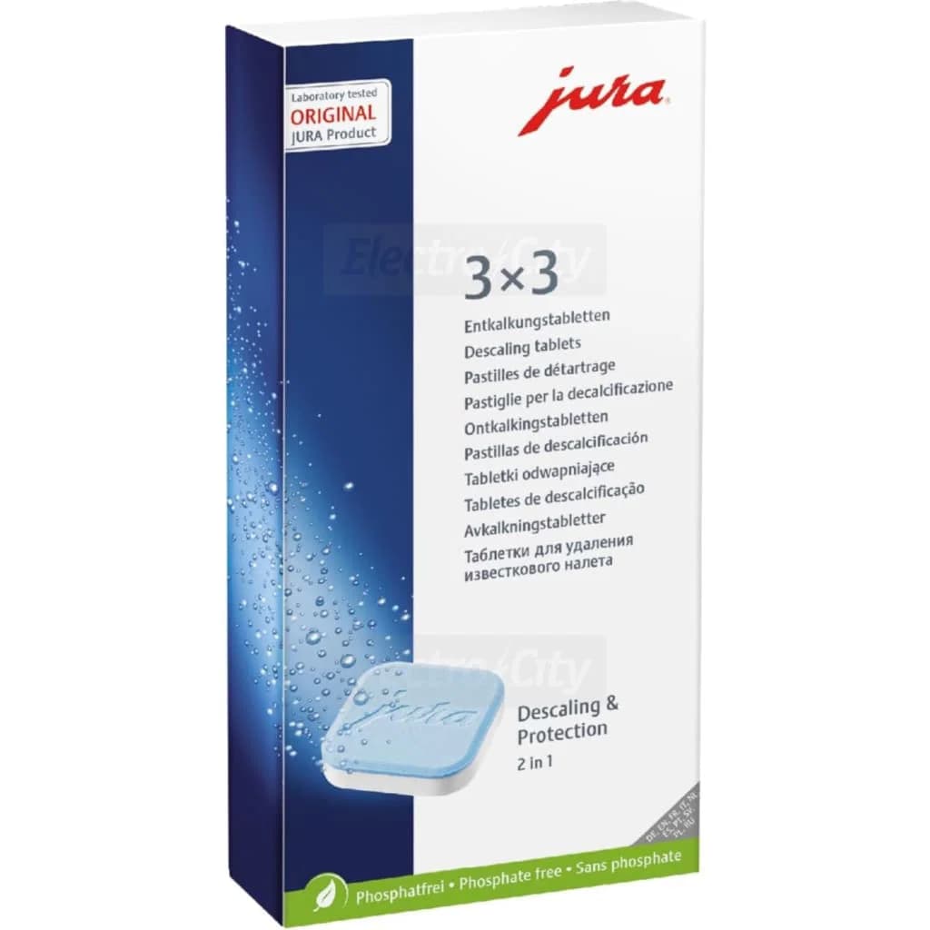 JURA Descaling Tablets for Coffee Machines | 9 Pack