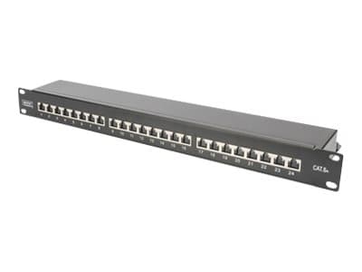 DIGITUS - Professional DN-91624S-EA-B - patch panel - 1U - 19"