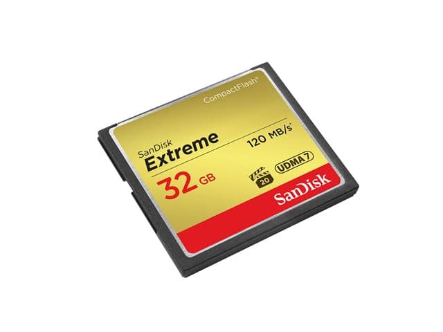 SANDISK - Extreme - Flash memory card - 32 GB - 567x - CompactFlash