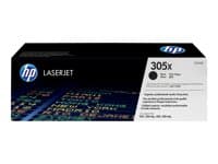 HP - 305X - High Yield - black - original - LaserJet - toner cartridge (CE410X)