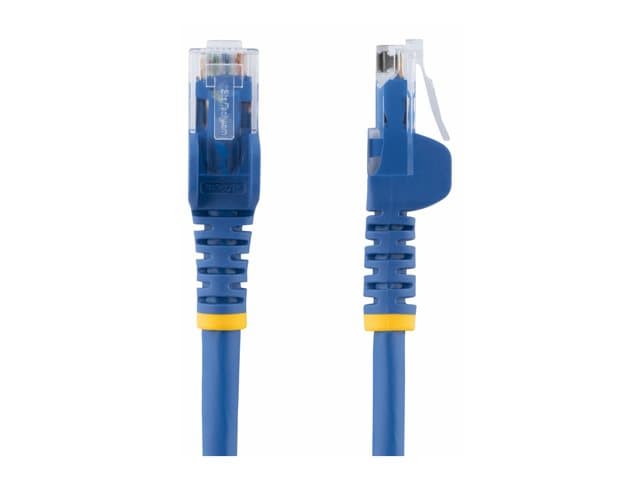 STARTECH.COM - Startech 7.5m CAT6 Ethernet Cable, 10 Gigabit Snagless RJ45 650MHz 100W PoE Patch Cord, CAT 6 10GbE UTP Network Cable w/Strain Relief, Blue, Wiring is UL Certified/TIA - Category 6 - 24AWG (N6PATC750CMBL) - patch cable - 7.5 m - blue