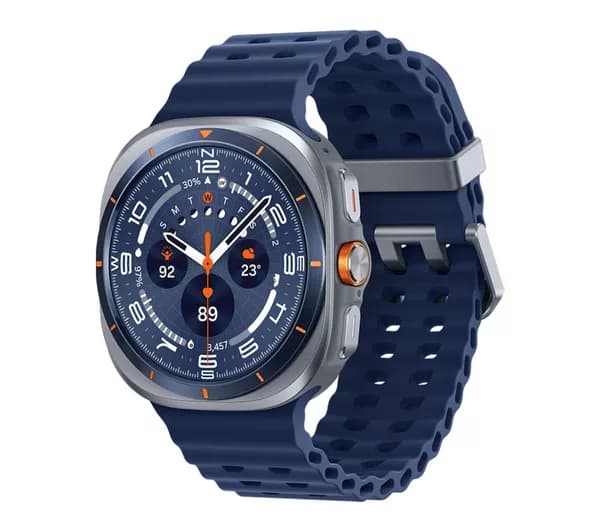 SAMSUNG Galaxy Watch Ultra (2025) LTE with Bixby - Titanium Blue, 47 mm