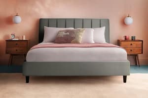 Silentnight | Octavia Bed Frame with Black Leg | Super King | 6ft | Colour Options