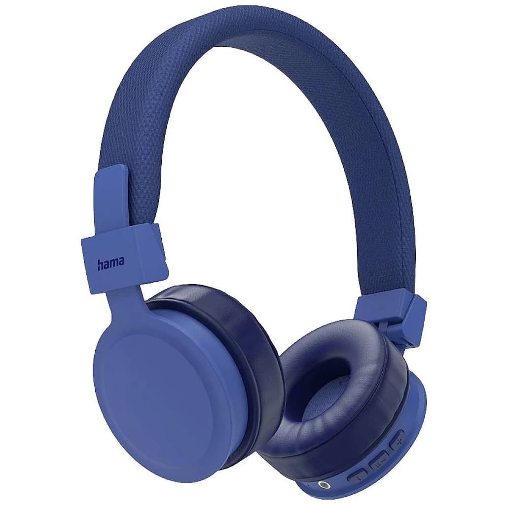 Hama Freedom Lit On-Ear Wireless Bluetooth Headphone - Blue | 471437