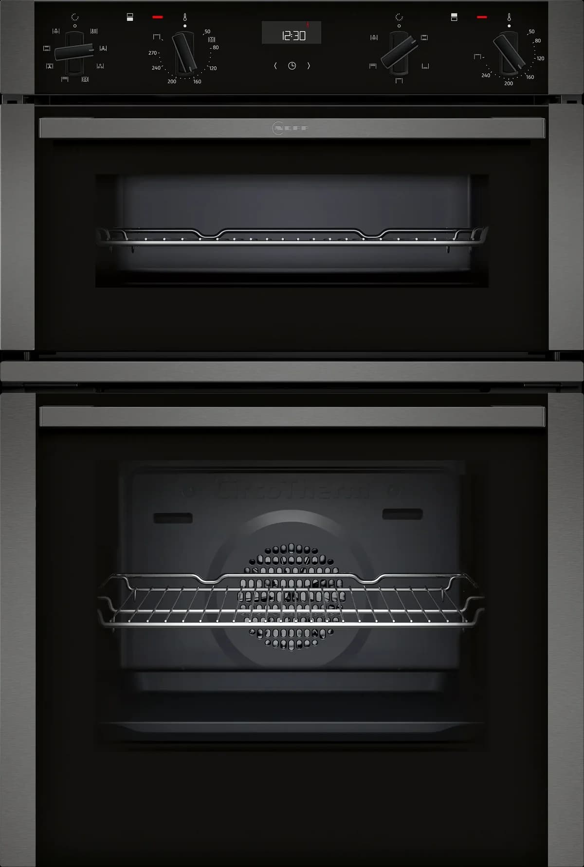 NEFF N50 Built-in Double Oven - Graphite-Grey | U1ACE2AG3B