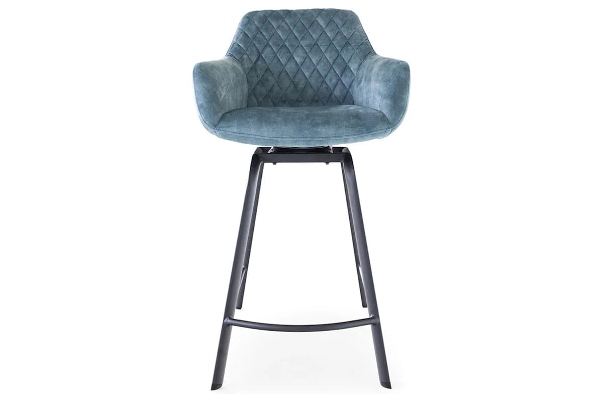 Celine Counter Stool | Swivel | Teal