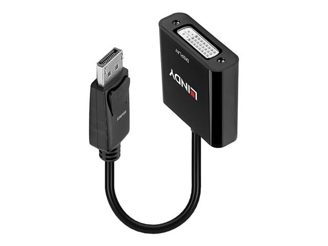 Lindy - DisplayPort to DVI-D Adapter - video converter - Parade PS171 - black