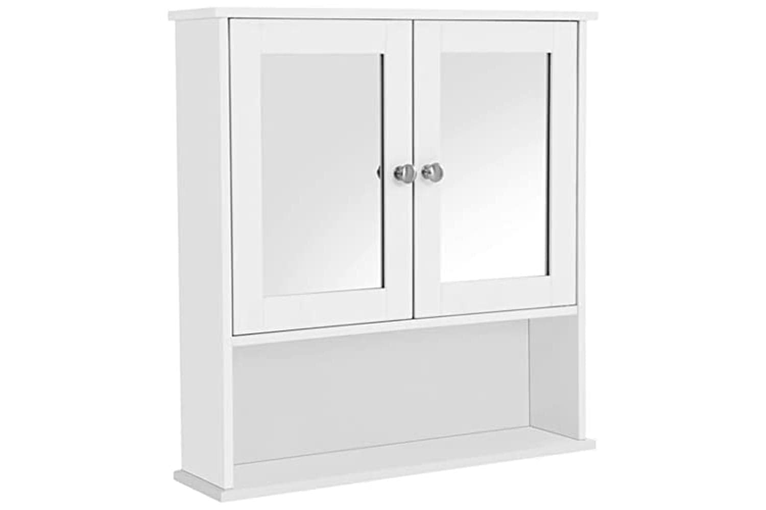 Vasagle LHC002 Mirror Cabinet with Double Door