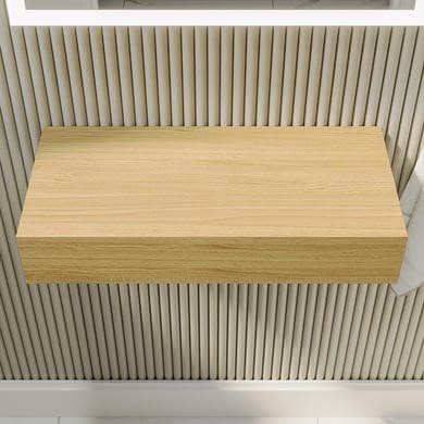 Evora Wall Hung Floating Vanity Shelf