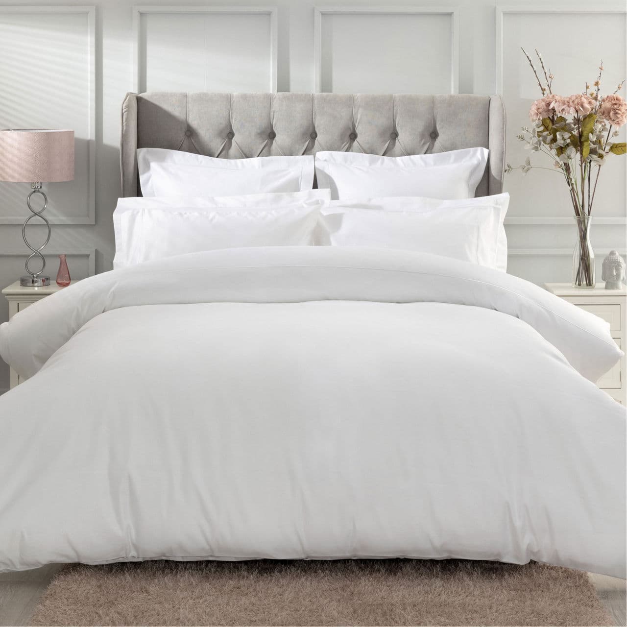 1000 TC Coordinated Bedding White