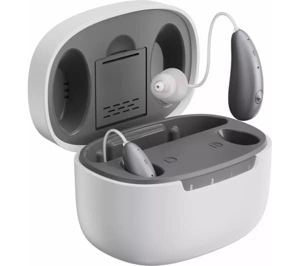CERETONE Beacon CE-DW5A Behind Ear Hearing Aids - Silver