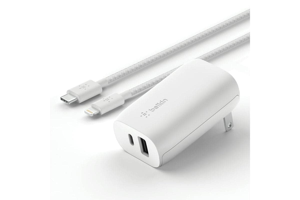 Belkin Boost Charge Braided USB-C to Lightning Cable | 1m