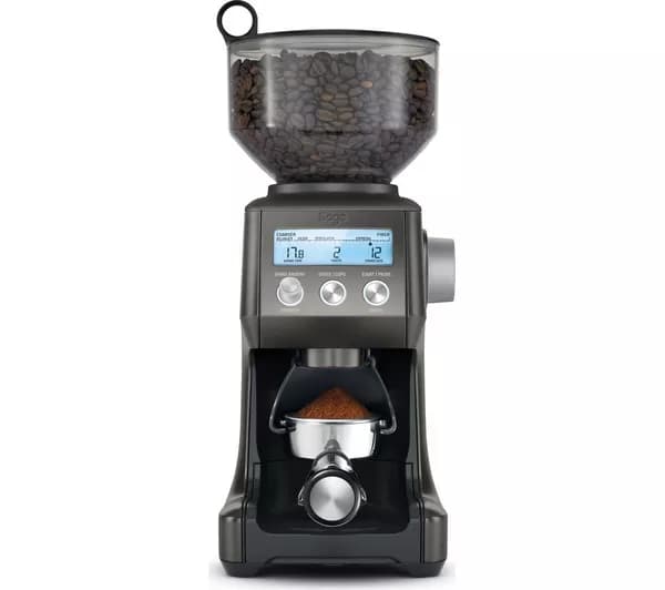 SAGE The Smart Grinder Pro SCG820BST Electric Coffee Grinder - Black Stainless Steel
