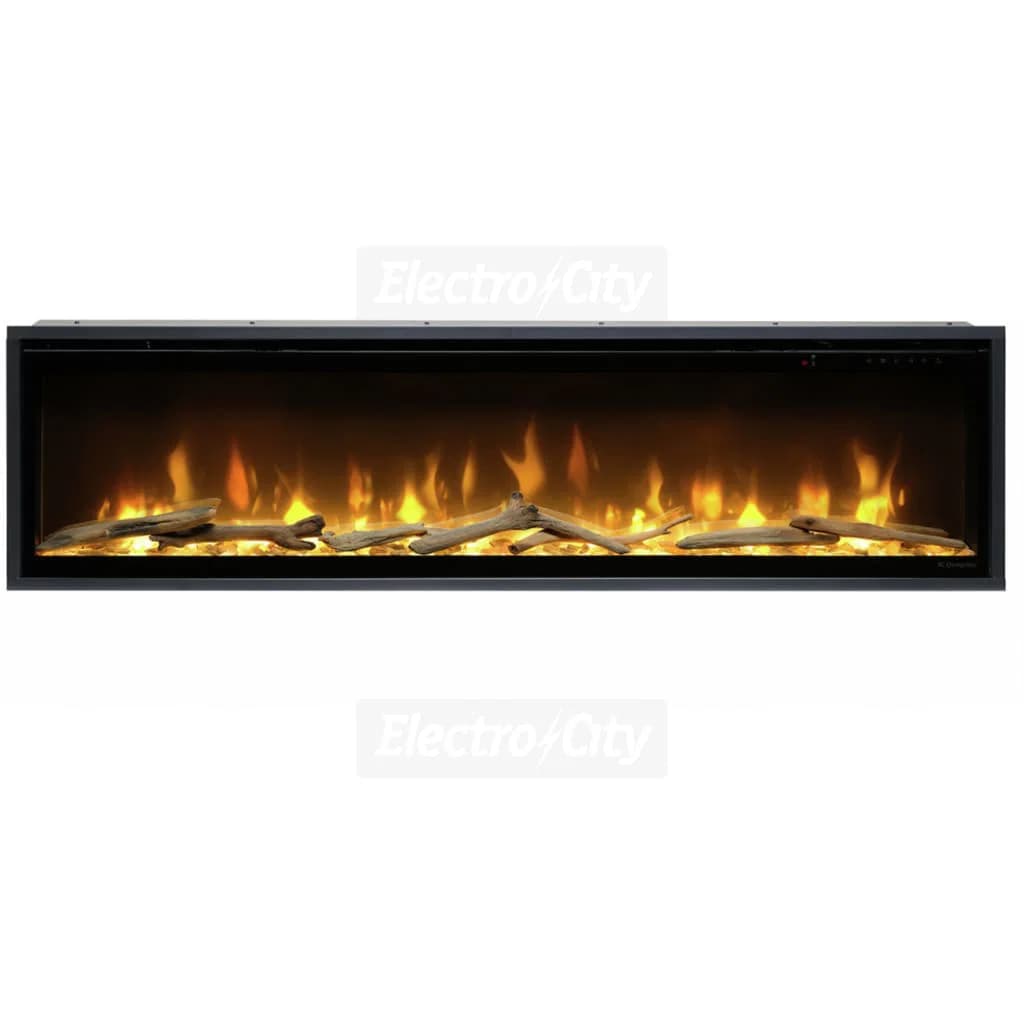 Dimplex Ignite Evolve 60 Inch Built-In Electric Fire with Optiflame | Black
