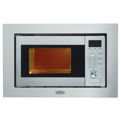 Belling 17L Built-In Microwave with Grill - Stainless Steel