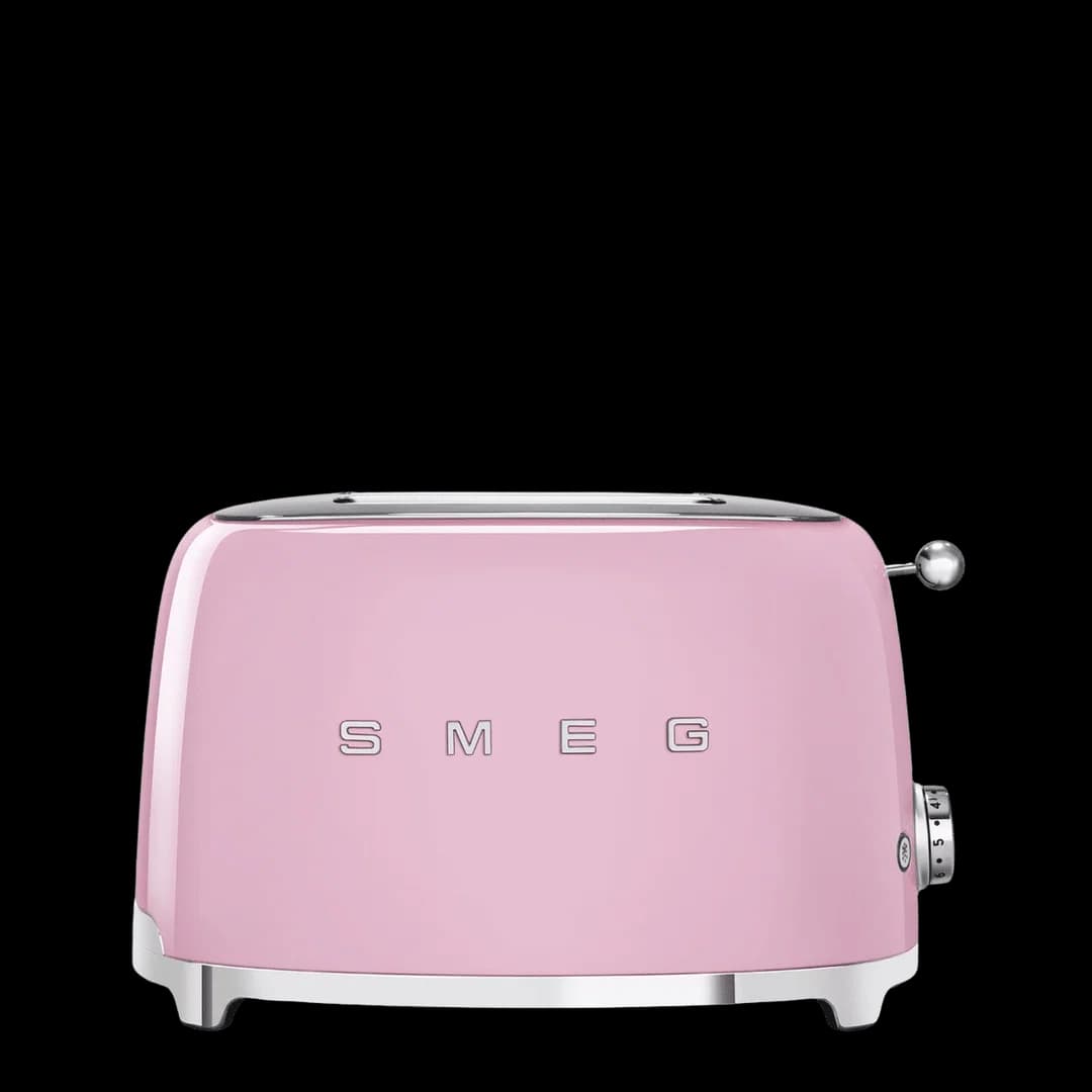Smeg 50’s Retro Style 2 Slice Toaster | Pink