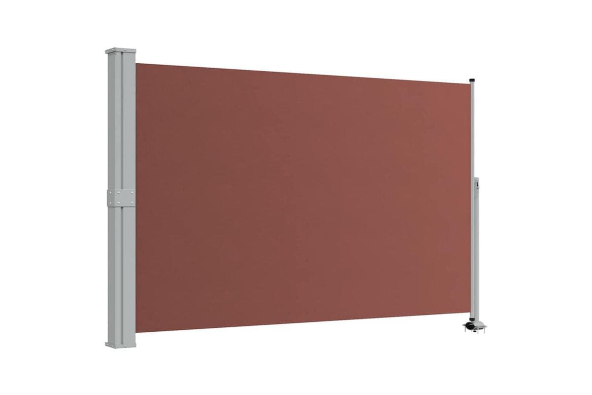 vidaXL 48349 Patio Retractable Side Awning 160x300cm Brown