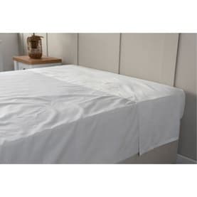 Belledorm 600 Thread Count Pure Egyptian Cotton Sateen Flat Sheet