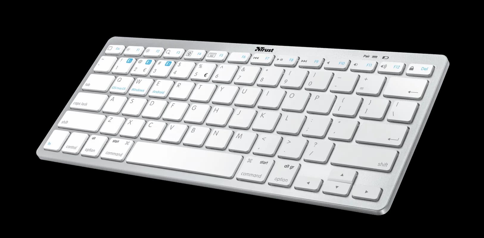 Trust Nado Wireless Bluetooth Keyboard | Silver