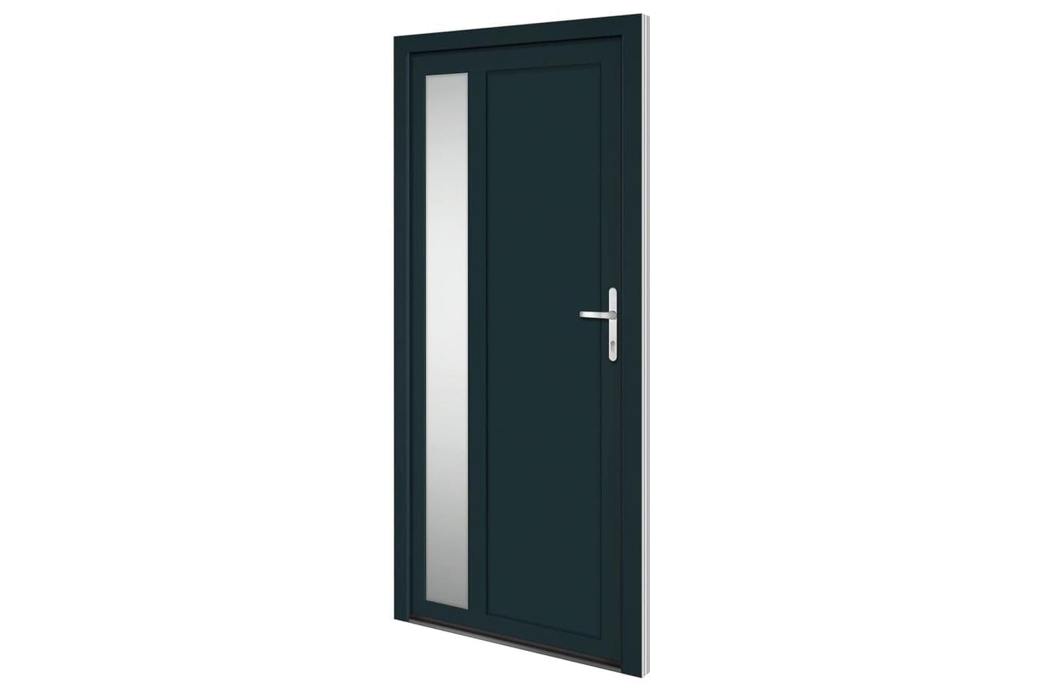 vidaXL Front Door Pvc