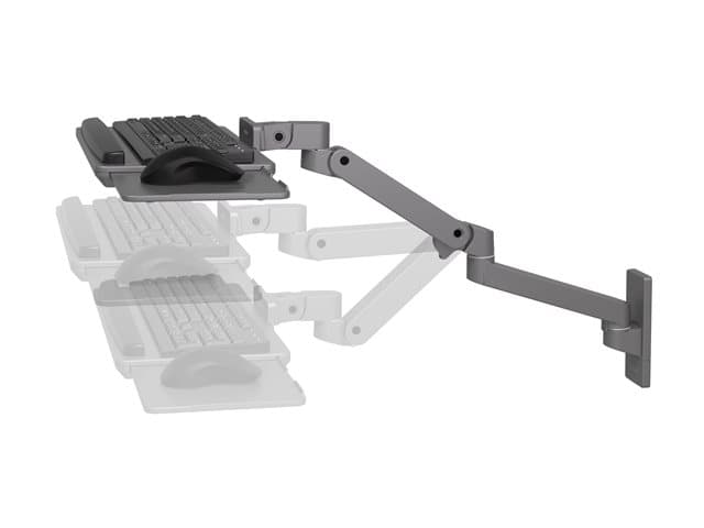 Ergotron LX Pro keyboard/mouse arm mount tray