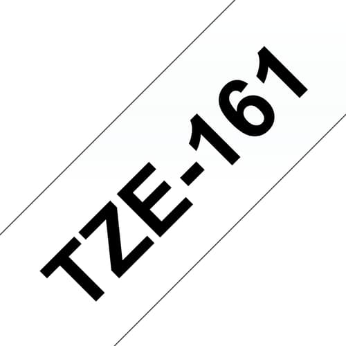 BROTHER - BRO 36MM GLOSS BLACK ON CLEAR TAPE