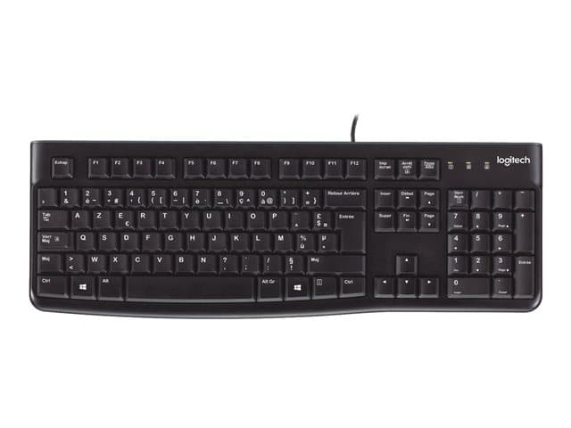 LOGITECH - K120 - keyboard - Swiss Input Device