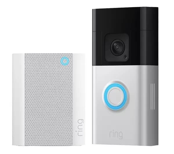 RING Battery Video Doorbell Plus & Chime (2nd Gen) Bundle