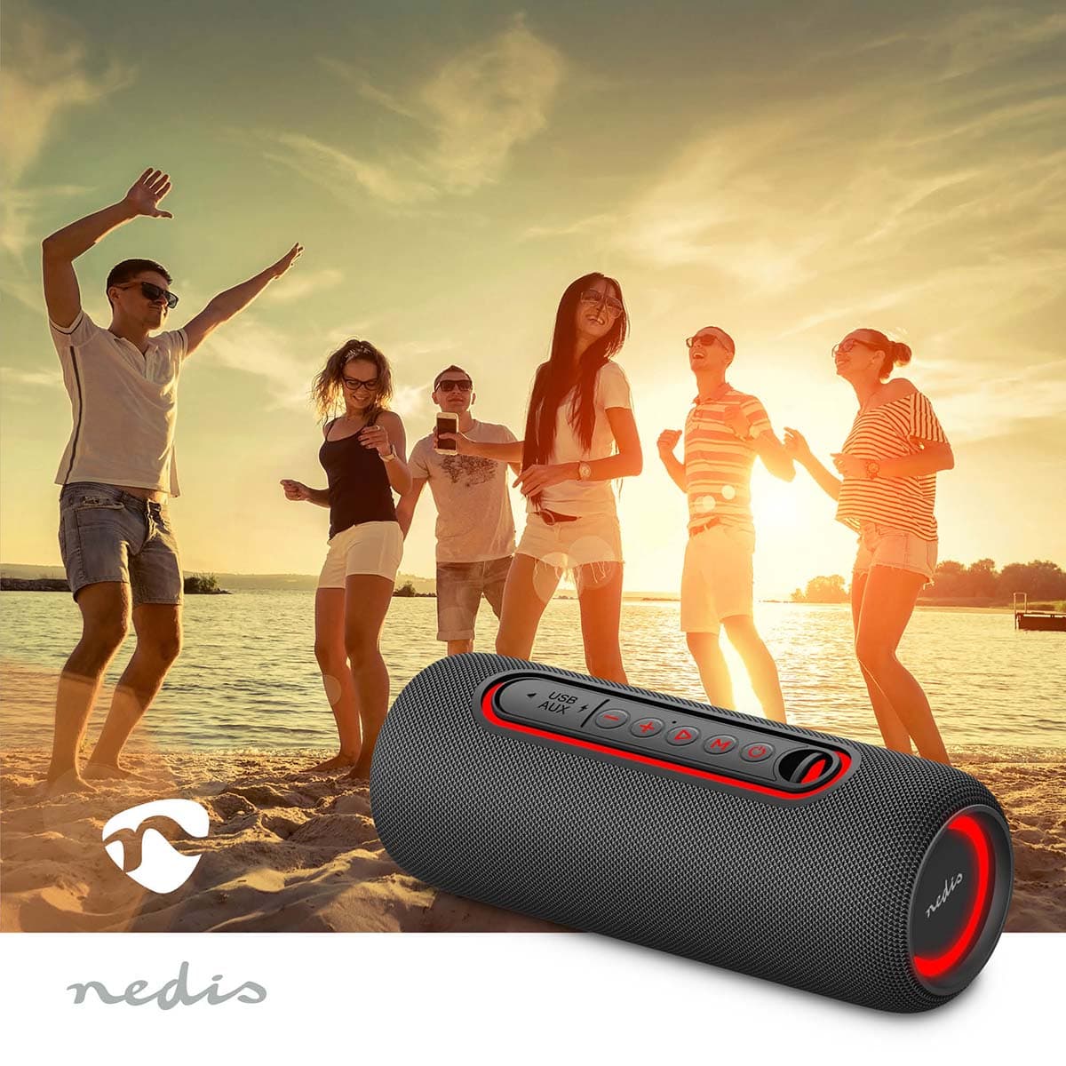 NEDIS BLUETOOTH PORTABLE SPEAKER