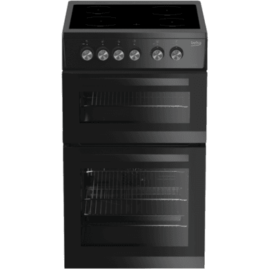 Beko 50cm Electric Cooker - Black