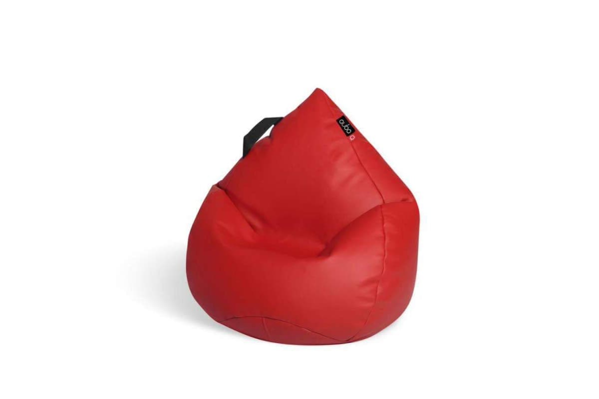 Qubo | Drizzle Drop | Soft Fit Bean Bag | Strawberry