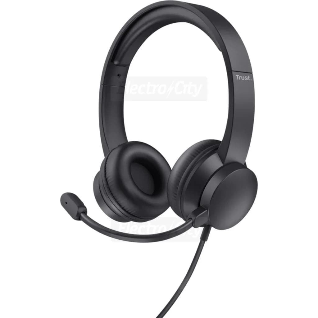 Trust Ayda PC Headset with Adjustable Headband | Black