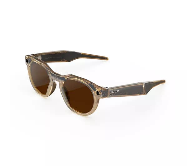 OAKLEY META HSTN Glasses - Curry with Clear to Brown Transitions