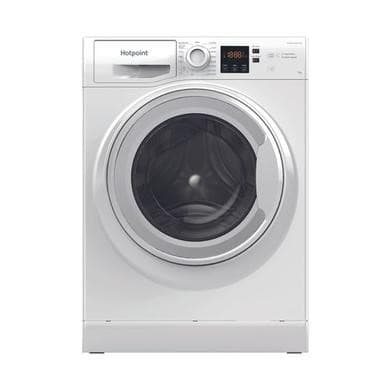 Refurbished Hotpoint AntiStain NSWM7469WUK Freestanding 7KG 1400 Spin Washing Machine White